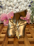 DarkPop Gold Tag Necklace
