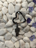 DarkPop Heart Keychain