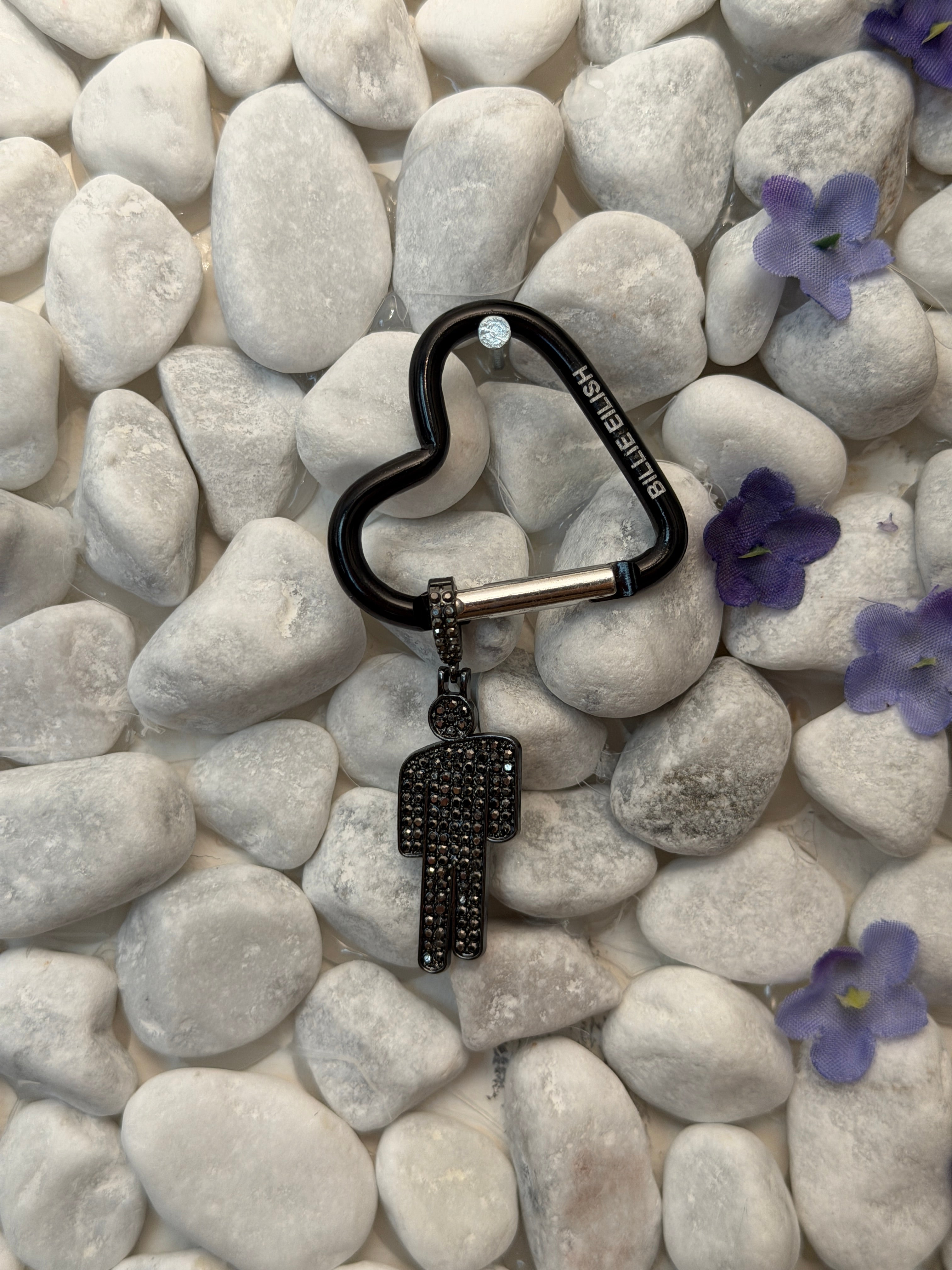 DarkPop Heart Keychain