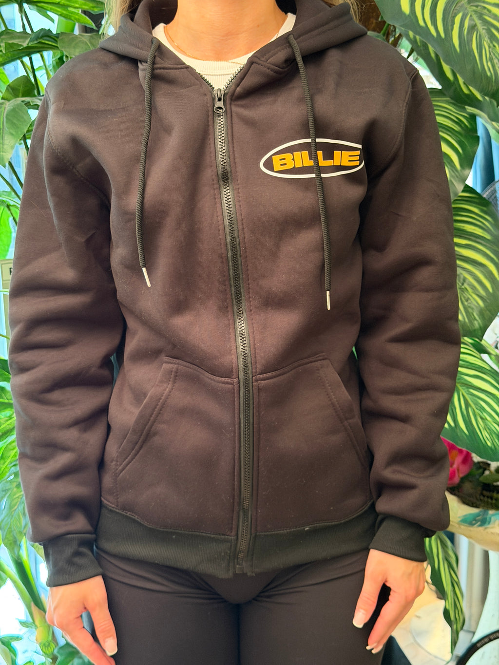 Hit Me Hard And Soft Zip Hoodie