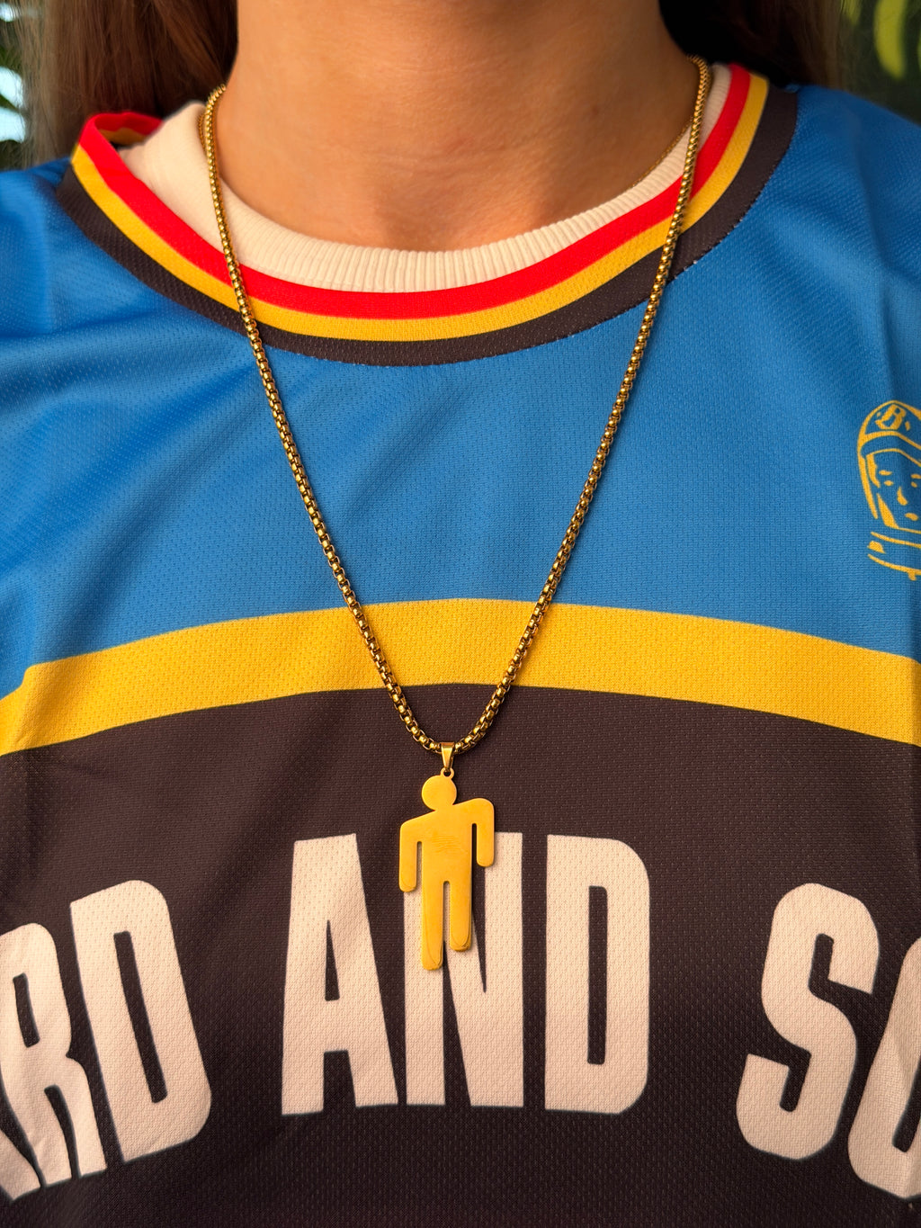 DarkPop Gold Icon Necklace