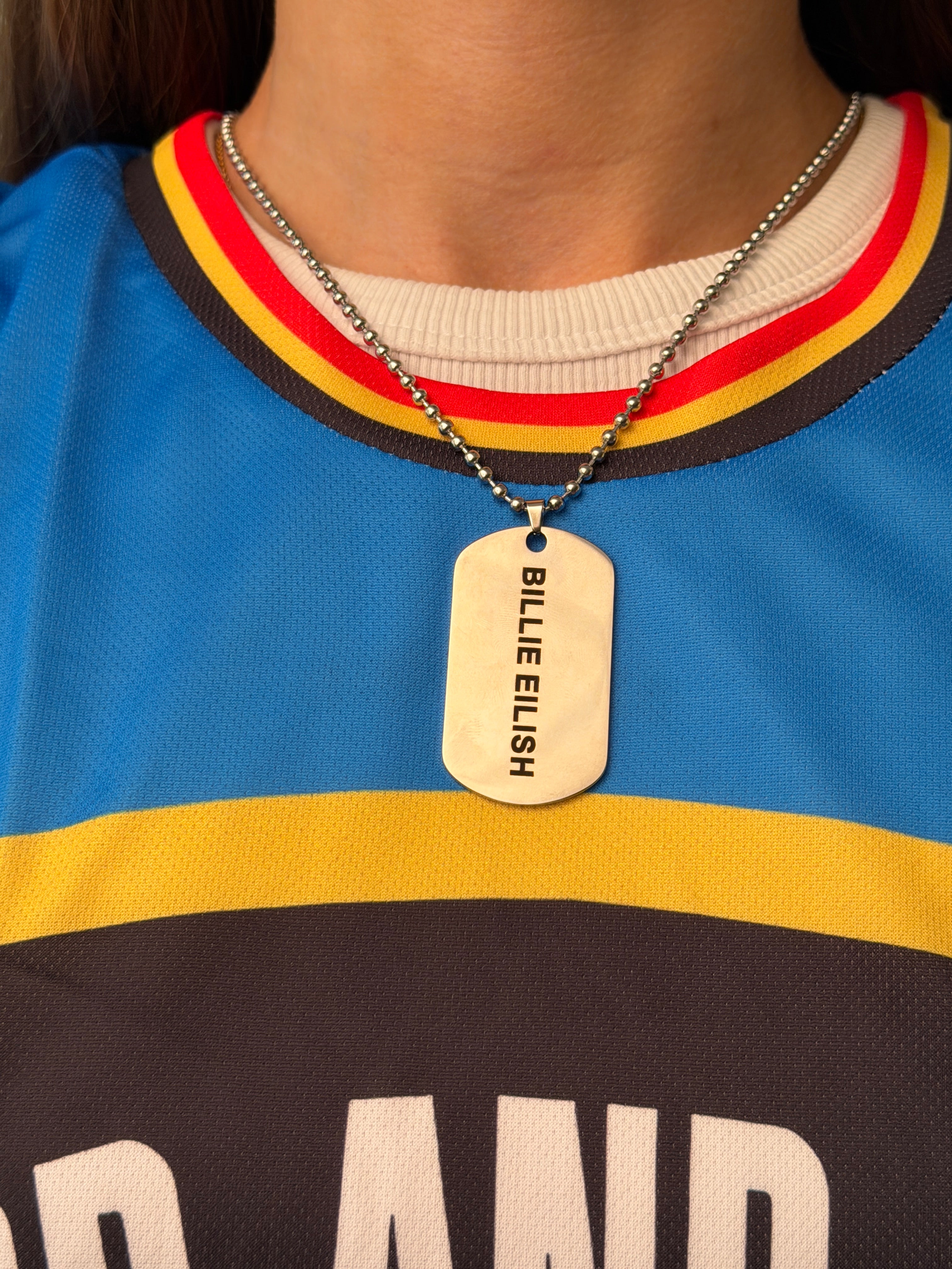 DarkPop Artist Tag Necklace