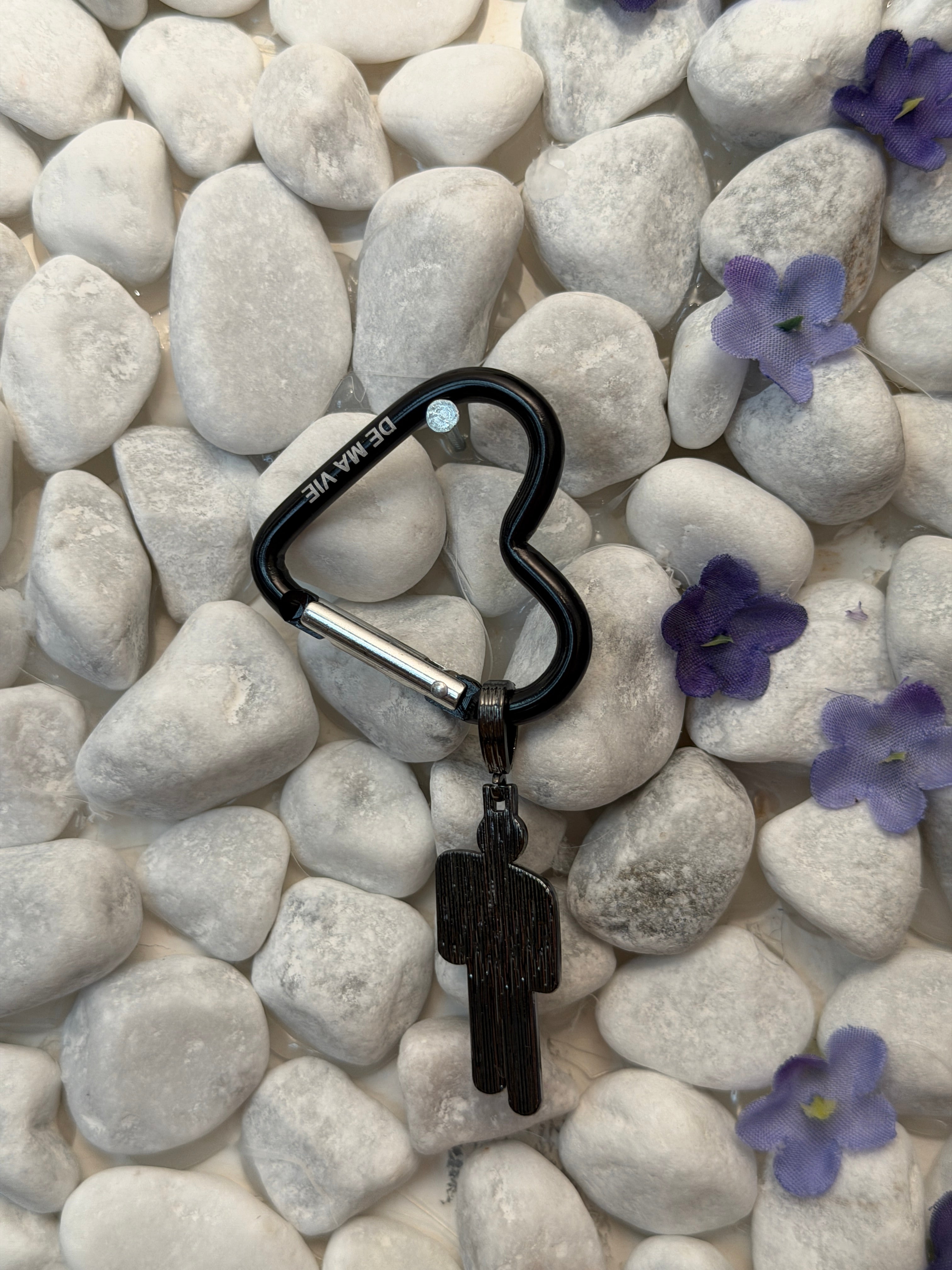 DarkPop Heart Keychain