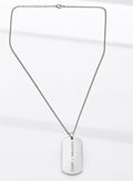 Everything I Wanted Tag Necklace