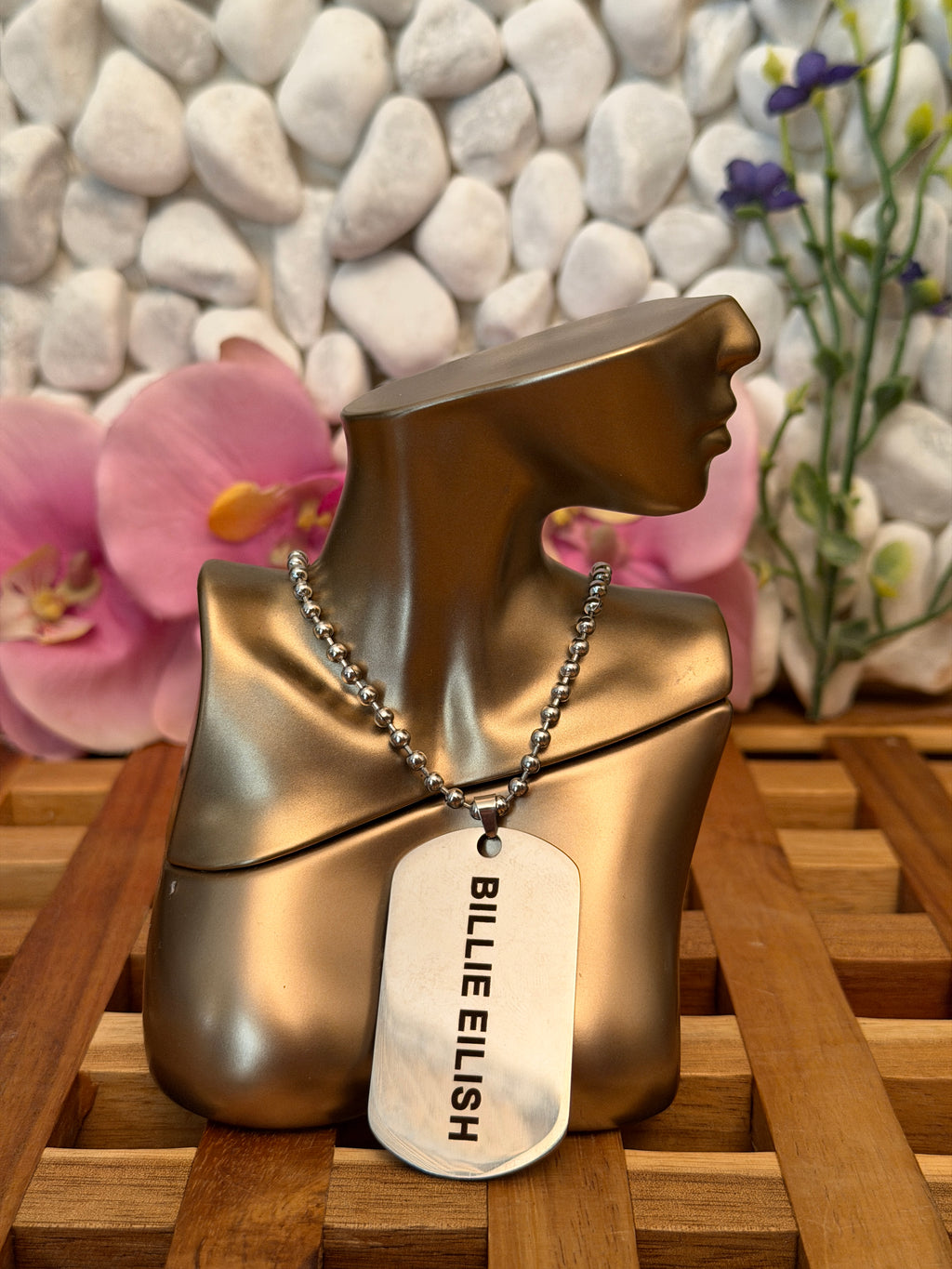 DarkPop Artist Tag Necklace