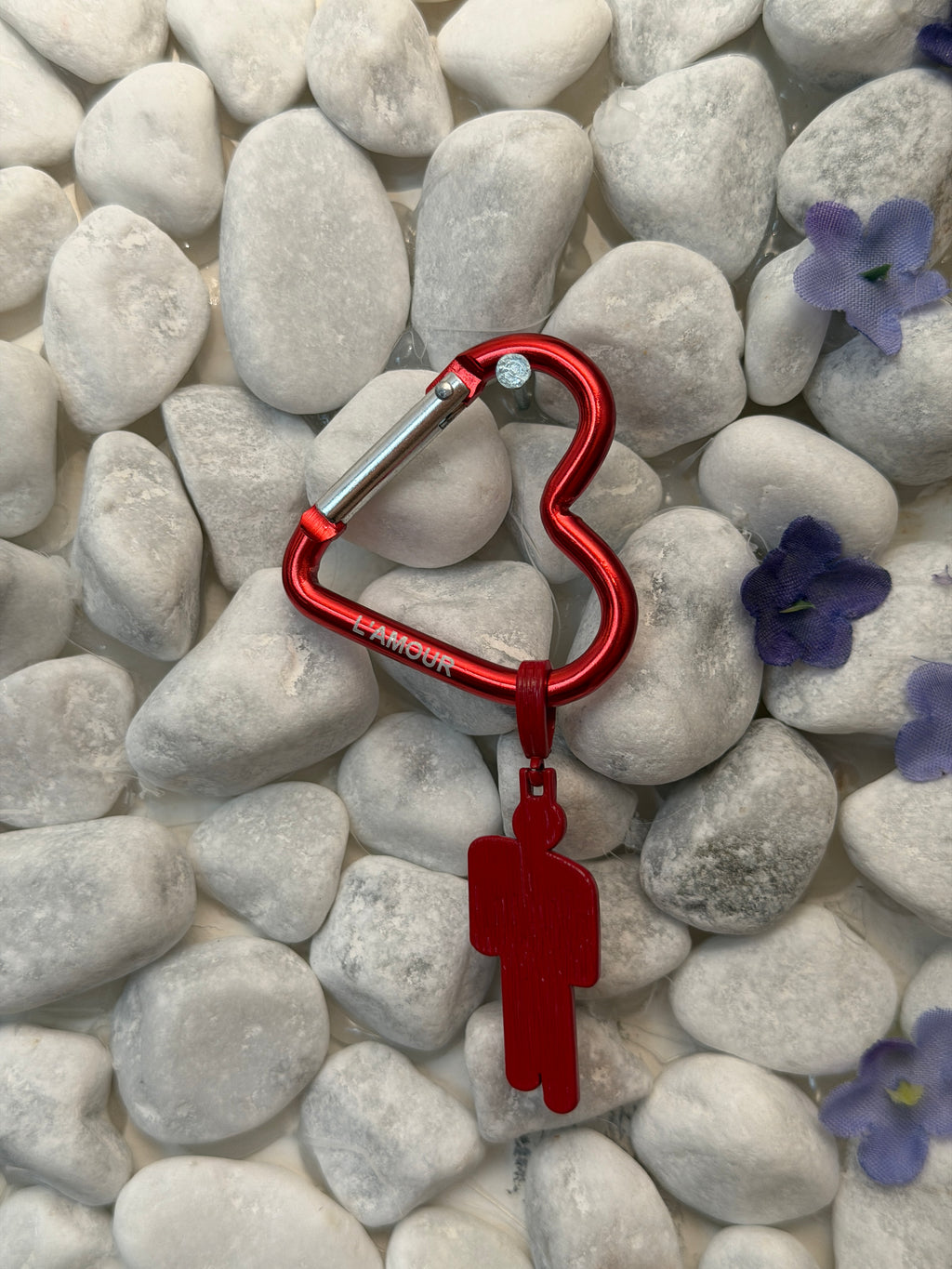 DarkPop Heart Keychain