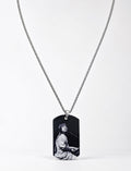 Vintage Portrait Tag Necklace