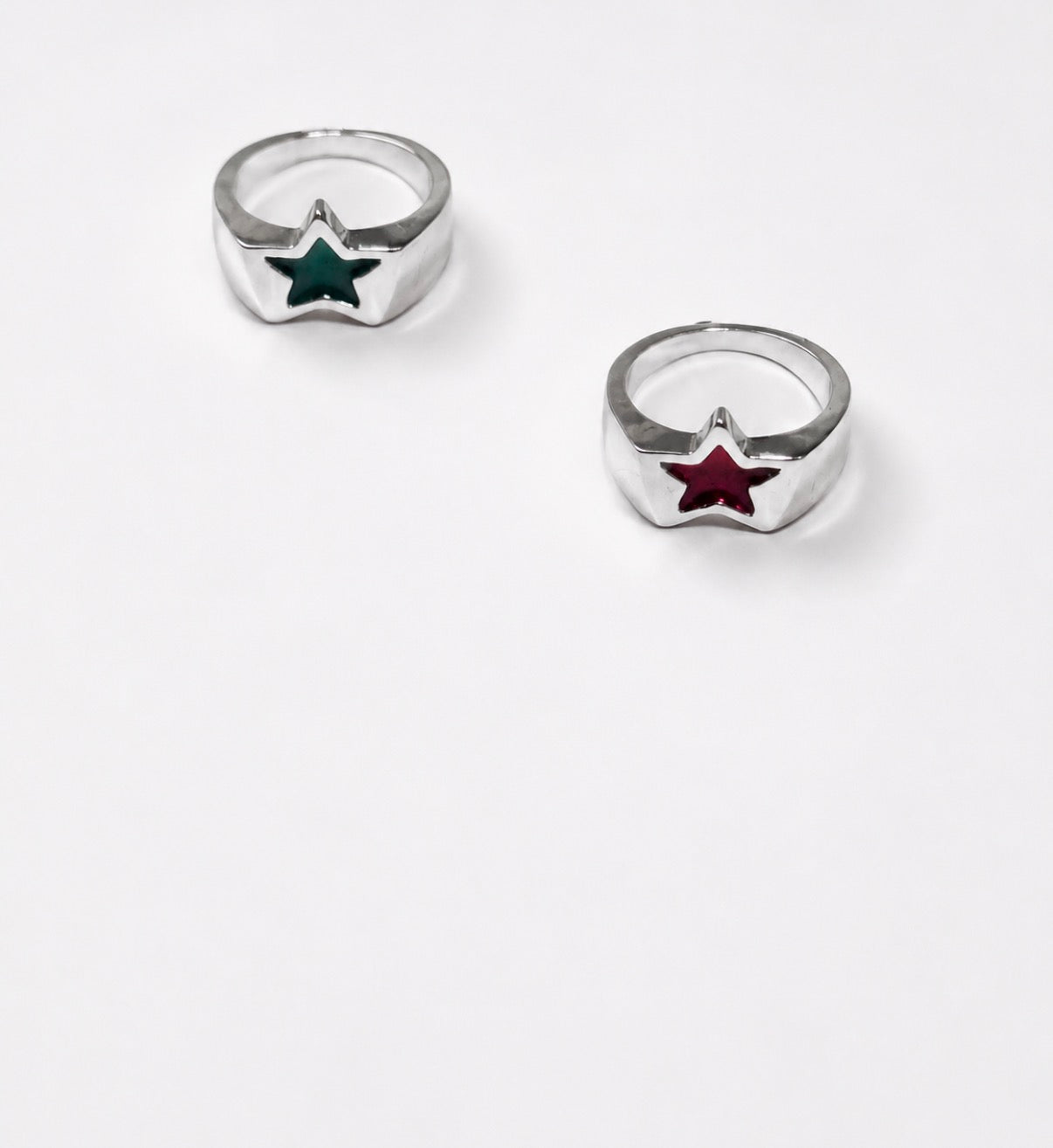 CHAIN LINK RINGS – Stainless Steel | Size 54