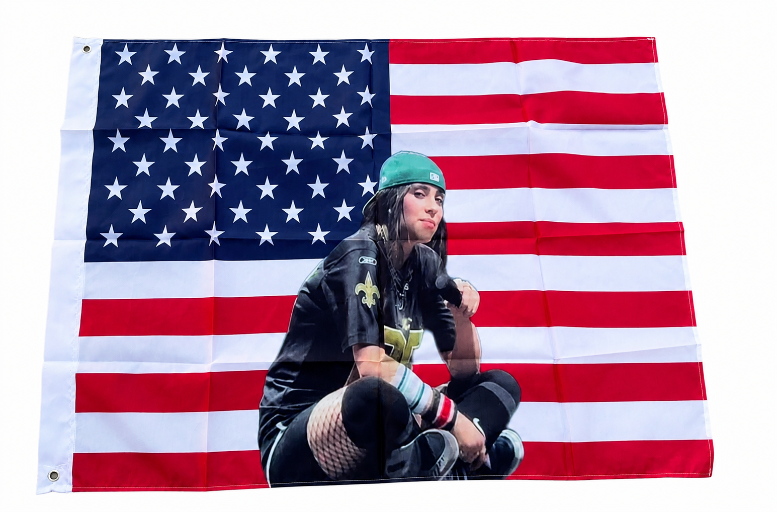 Billie Inspired Wall Flag – 70x140 cm 🇺🇸