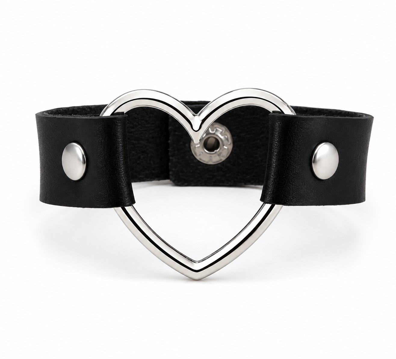 DarkPop Heart Chain Bracelet